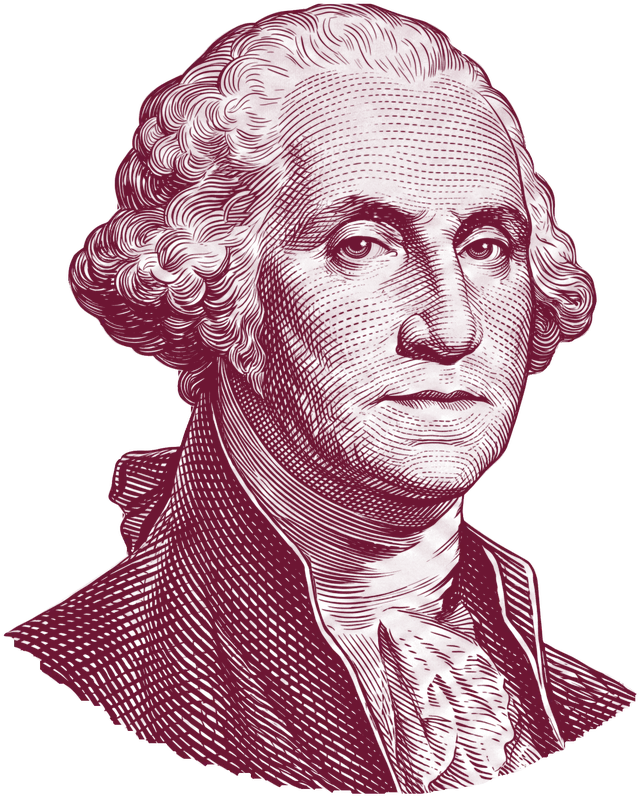 George Washington, engraved portrait
